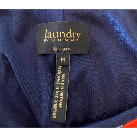 Laundry By Shelli Segal Geometric Floral Print Dress Multicolor Medium - Picture 3 of 10